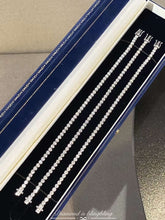 Load image into Gallery viewer, 18K White Gold Natural Diamond Bracelet, Stylish Bracelet, Gold Diamond Bracelet, Real Diamond Bracelet, Wedding Bracelets, Engagement Bracelet, Luxury Bracelet