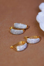 Load image into Gallery viewer, 18K Yellow Gold Natural Diamond Earrings, Huggie Hoop Earrings, Diamond Huggies, Gold Hoop Earrings, Stylish Earrings, Real Diamond Earrings, Gold Diamond Earrings