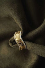 Load image into Gallery viewer, 18K Yellow Gold Natural Diamond Ring, Snake Bone Ring, Stylish Rings, Gold Diamond Ring, Real Diamond Ring, Wedding Ring, Engagement Ring, Statement Rings Gold