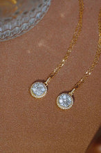 Load image into Gallery viewer, 18K Gold Natural Diamond Pendant, Round Diamond Pendant, Real Diamond Pendant, Diamond Gift, Wedding Pendants