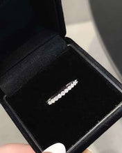 Load image into Gallery viewer, 18K White Gold Natural Diamond Ring, Diamond Stacking Rings, Gold Stackable Rings, Dainty Diamond Ring, Gold Diamond Ring, Real Diamond Ring, Wedding Ring, Engagement Ring