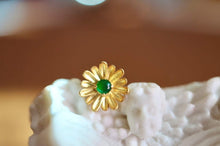 Load image into Gallery viewer, 18K Yellow Gold Natural Top Green Type A Jadeite Jade Diamond Earrings, Gold Bee Earrings, Natural Jade Earrings, Stylish Earrings, Green Jade Earrings, Diamond Earrings