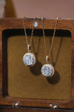 Load image into Gallery viewer, 18K Gold Natural Diamond Pendant, Round Diamond Pendant, Real Diamond Pendant, Diamond Gift, Wedding Pendants