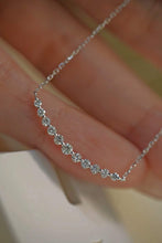 Load image into Gallery viewer, 18K Gold Natural Diamond Minimalist Necklace, Minimalist Diamond Necklace, Dainty Diamond Necklace, Real Diamond Necklace, Diamond Gift, Wedding Necklaces