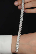 Load image into Gallery viewer, 18K White Gold Natural Diamond Bracelet, Stylish Bracelet, Gold Diamond Bracelet, Real Diamond Bracelet, Wedding Bracelets, Engagement Bracelet, Luxury Bracelet