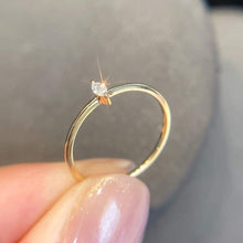 Load image into Gallery viewer, 18K Yellow Gold Natural Diamond Ring, Marquise Diamond Ring, Stylish Rings, Gold Diamond Ring, Real Diamond Ring, Gold Stacking Rings