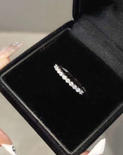 Load image into Gallery viewer, 18K White Gold Natural Diamond Ring, Diamond Stacking Rings, Gold Stackable Rings, Dainty Diamond Ring, Gold Diamond Ring, Real Diamond Ring, Wedding Ring, Engagement Ring