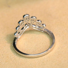 Load image into Gallery viewer, 18K White Gold Natural Diamond Ring, Stylish Rings, Gold Diamond Ring, Real Diamond Ring, Wedding Ring, Engagement Ring