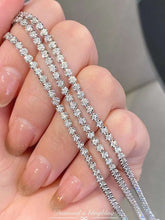 Load image into Gallery viewer, 18K White Gold Natural Diamond Bracelet, Stylish Bracelet, Gold Diamond Bracelet, Real Diamond Bracelet, Wedding Bracelets, Engagement Bracelet, Luxury Bracelet