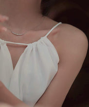 Load image into Gallery viewer, 18K Gold Natural Diamond Minimalist Necklace, Minimalist Diamond Necklace, Dainty Diamond Necklace, Real Diamond Necklace, Diamond Gift, Wedding Necklaces