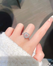 Load image into Gallery viewer, 18K White Gold Natural Pink Diamond Ring, Fancy Diamond Ring, Stylish Rings, Gold Diamond Ring, Real Diamond Ring, Wedding Ring, Engagement Ring
