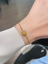 Load image into Gallery viewer, 18K Yellow Gold Natural Yellow Diamond Bracelet, Fancy Diamond Bracelet, Stylish Bracelet, Gold Diamond Bracelet, Real Diamond Bracelet, Wedding Bracelets, Engagement Bracelet