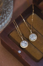 Load image into Gallery viewer, 18K Gold Natural Diamond Pendant, Round Diamond Pendant, Real Diamond Pendant, Diamond Gift, Wedding Pendants