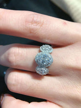 Load image into Gallery viewer, 18K White Gold Natural Diamond Ring, Stylish Rings, Gold Diamond Ring, Real Diamond Ring, Wedding Ring, Engagement Ring