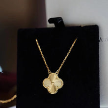 Load image into Gallery viewer, 18K Yellow Gold Pendant Necklace, Engraved Gold Charm, Luxury Fine Jewelry Gift for Her