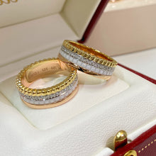 Load image into Gallery viewer, 18K Yellow White Pink Gold & White Ceramic Diamond Jewelry, Modern Luxury Piece, Fine Gift for Her