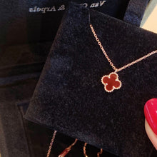 Load image into Gallery viewer, 18K Yellow Gold Carnelian Pendant Necklace with Diamond Motif, Fine Jewelry Gift for Her