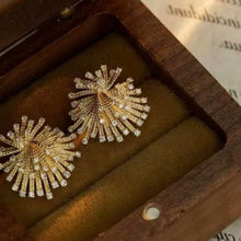 Load image into Gallery viewer, 18K Gold 0.66ct Natural Diamond Stud Earrings, Elegant Fine Jewelry for Women
