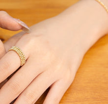 Load image into Gallery viewer, 18K Gold Ring, Gold Ring, Real Gold Ring, Minimalist Ring Gold, Stacking Rings, Dainty Ring Gold, Rings For Her
