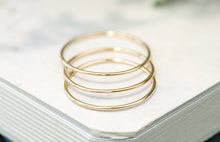 Load image into Gallery viewer, 14K Gold Ring, Gold Ring, Real Gold Ring, Minimalist Ring Gold, Stacking Rings, Dainty Ring Gold, Rings For Her
