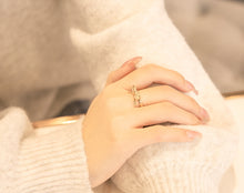 Load image into Gallery viewer, 14K Gold Ring, Gold Bow Ring, Bow Tie Ring, Delicate Ring Gold, Real Gold Ring, Minimalist Ring Gold, Dainty Ring Gold, Rings For Her
