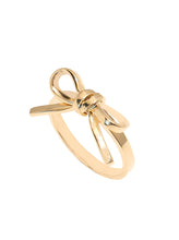 Load image into Gallery viewer, 14K Gold Ring, Gold Bow Ring, Bow Tie Ring, Delicate Ring Gold, Real Gold Ring, Minimalist Ring Gold, Dainty Ring Gold, Rings For Her
