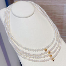 Load image into Gallery viewer, Freshwater Pearl Heart Necklace – Dainty Beaded Choker
